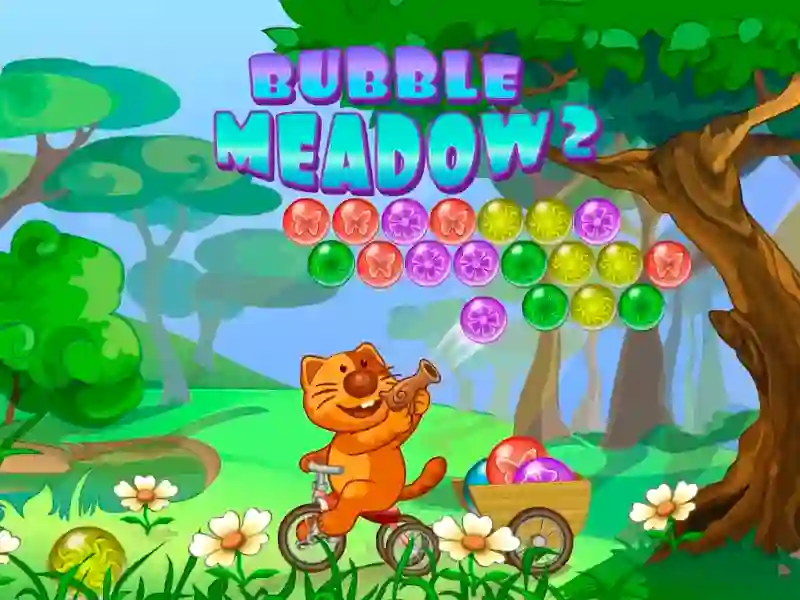 Permainan Bubble Meadow 2 talian
