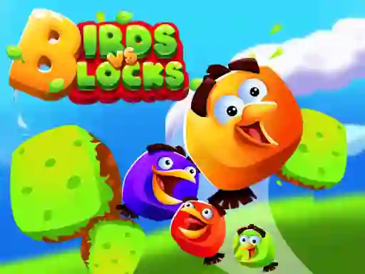 Permainan Birds vs Blocks talian