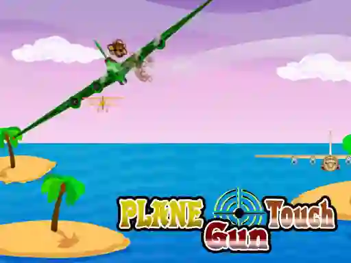 Permainan Plane Touch Gun talian