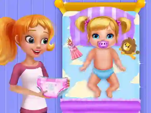Permainan Babysitter Madness talian