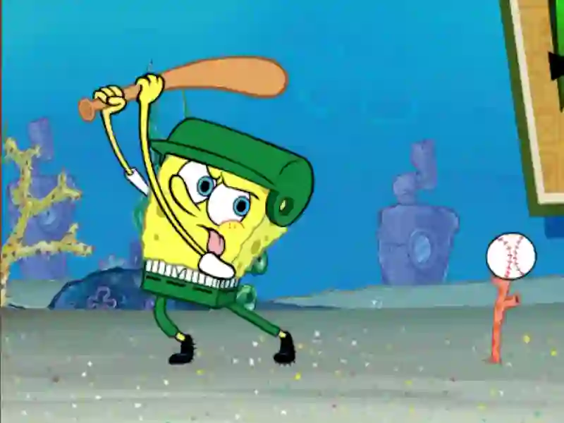 Permainan SpongeBob SquarePants Spring Training talian
