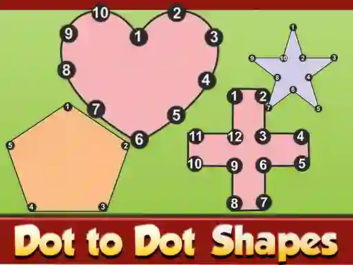 Permainan Dot To Dot Shapes talian