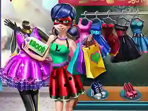 Permainan Dotted girl realife shopping talian