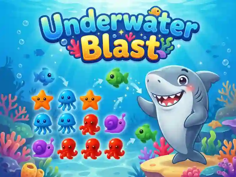 Permainan Underwater Blast talian