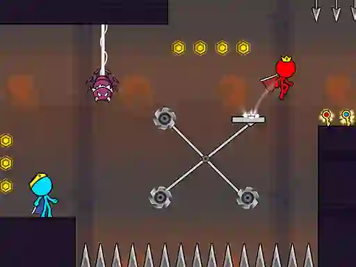 Permainan Red and Blue Stickman 2 talian