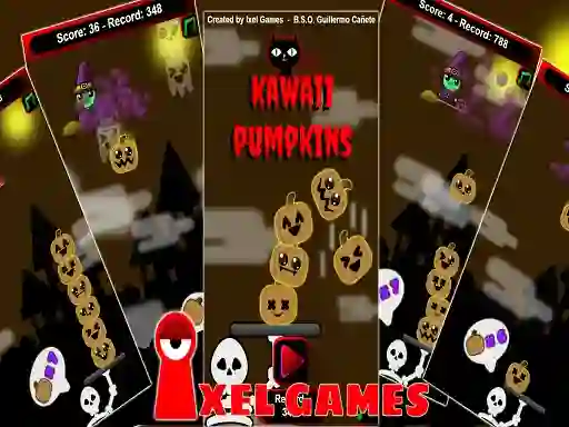 Permainan Kawaii Pumpkins talian