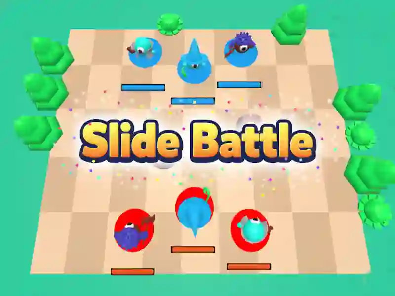 Permainan Slide Battle talian