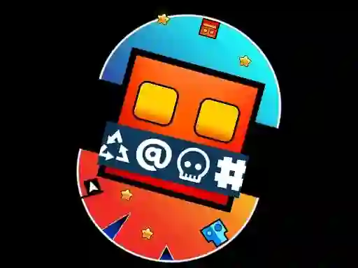 Permainan Geometry Loop Jump talian