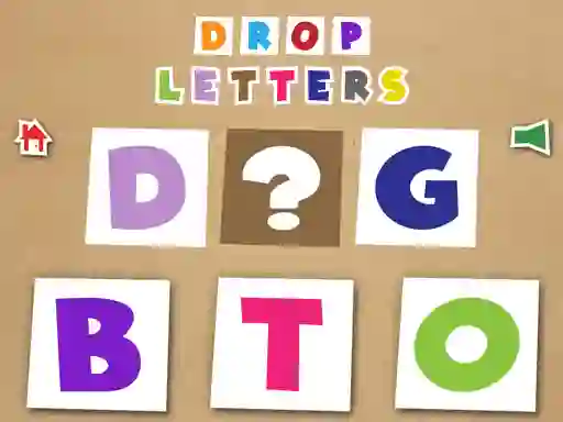 Permainan Drop Letters talian