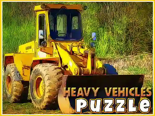 Permainan Heavy Vehicles Puzzle talian