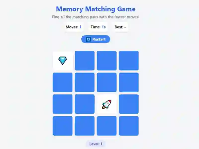 Permainan Memory Matching Game talian