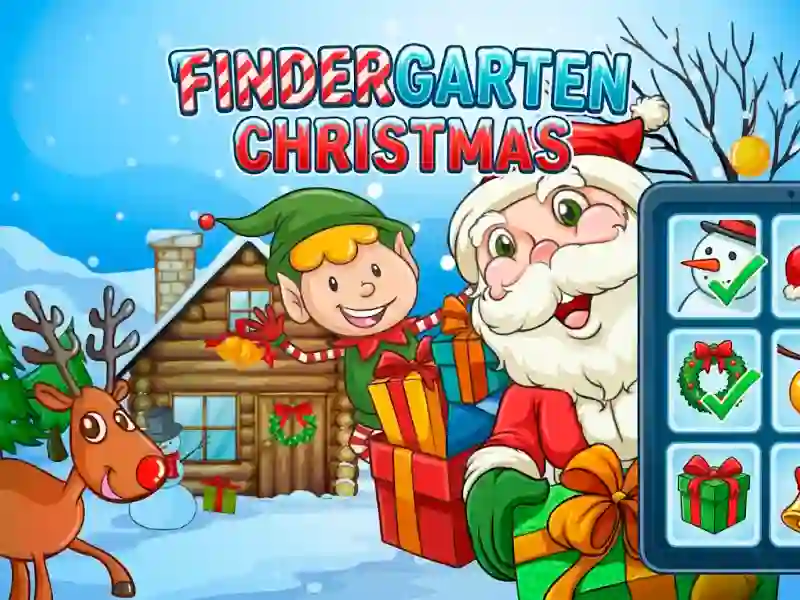 Permainan Findergarten Christmas talian