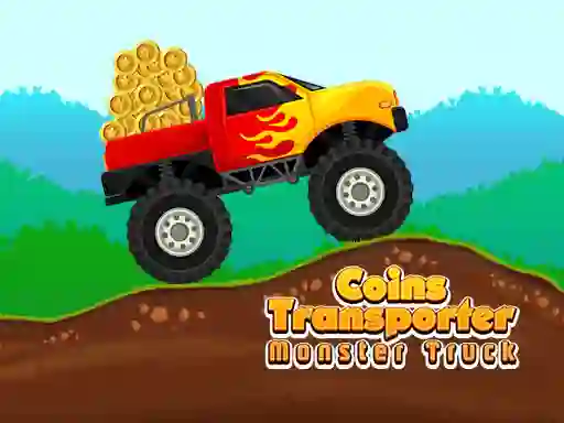 Permainan Coins Transporter Monster Truck talian