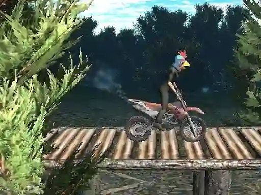 Permainan Bike Trial Xtreme Forest talian