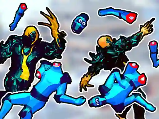 Permainan Hero 4 Slice Enemies talian