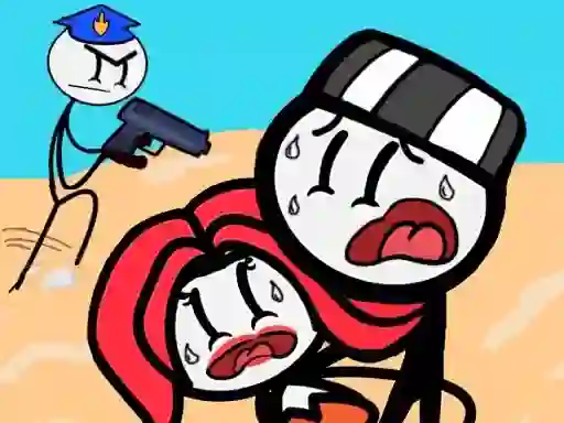 Permainan Stickman Jailbreak Story talian