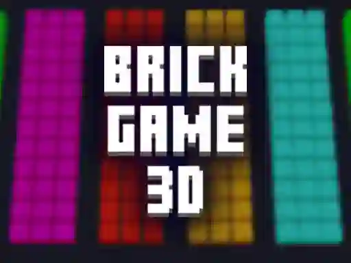 Permainan Brick Game 3D talian