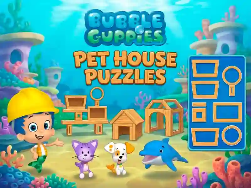 Permainan Bubble Guppies Pet House Puzzles talian