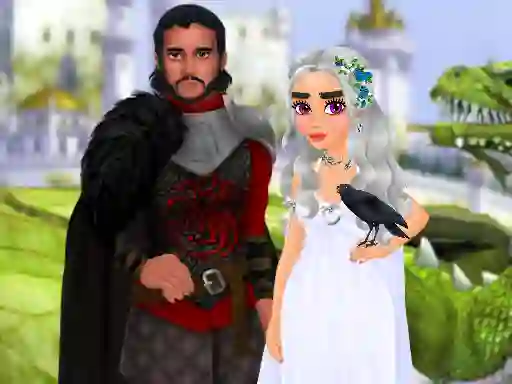 Permainan Dragon Queen Wedding Dress talian