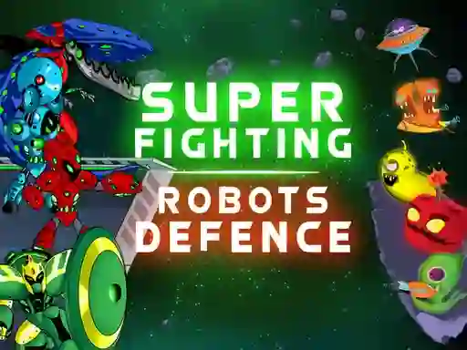 Permainan Super Fighting Robots Defense talian