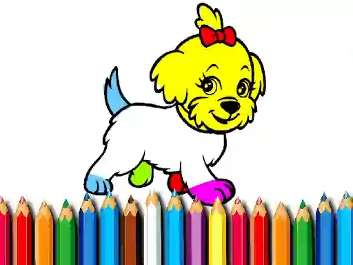 Permainan Back To School: Doggy Coloring Book talian