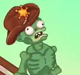 Permainan Cowboy Zombie talian