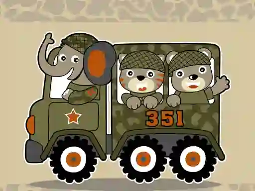 Permainan Army Weapon Vehicles Match 3 talian