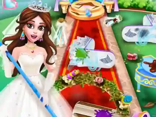 Permainan Princess Wedding Cleaning talian
