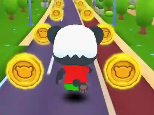 Permainan Panda Subway Run talian