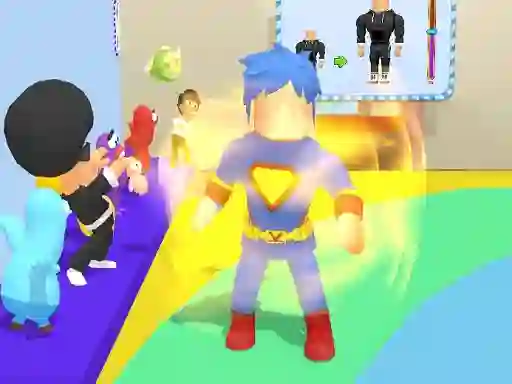 Permainan Scale Kid Run And Jump Up talian