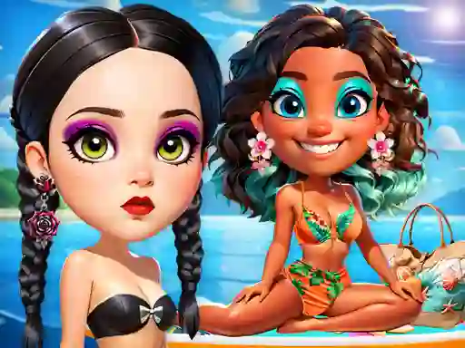 Permainan Wave Chic Ocean Fashion Frenzy talian