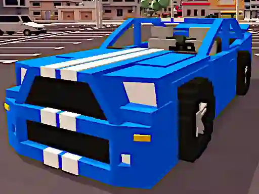 Permainan Cubic Cars Highway talian
