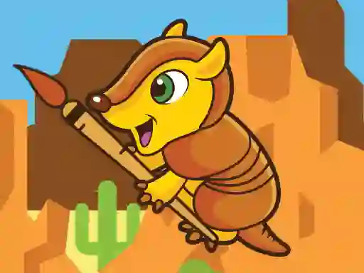 Permainan Happy Armadillo Coloring talian