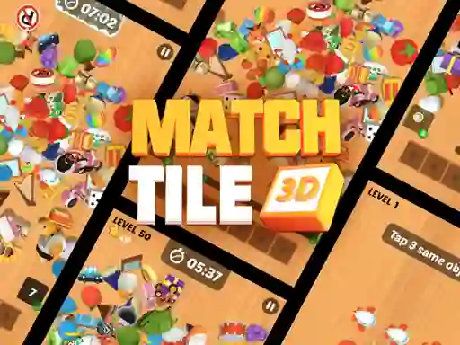 Permainan Match Tile 3d talian