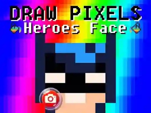 Permainan Draw Pixels Heroes Face talian
