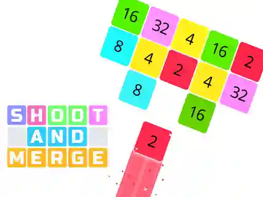 Permainan Shoot And Merge The Numbers talian