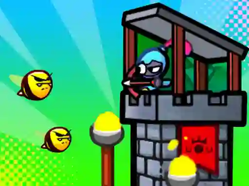 Permainan Idle Archer Tower Defense talian