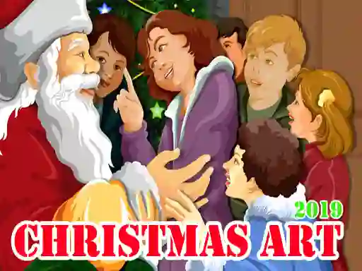 Permainan Christmas Art 2019 talian