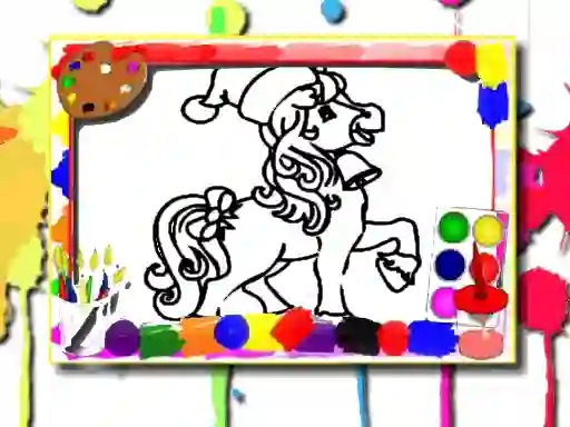 Permainan Horse Coloring Book talian