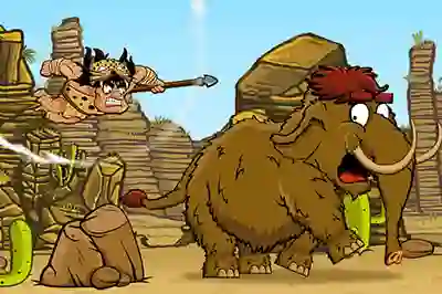 Permainan Caveman Hunt talian