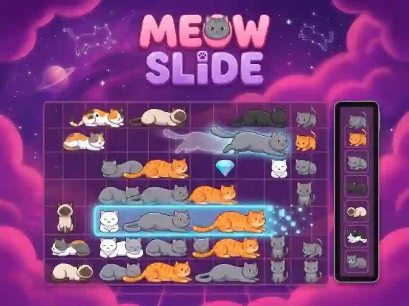 Permainan Meow Slide talian