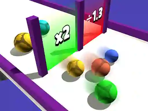 Permainan Clone Ball Rush talian