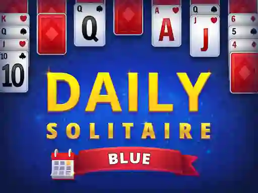 Permainan Daily Solitaire Blue talian