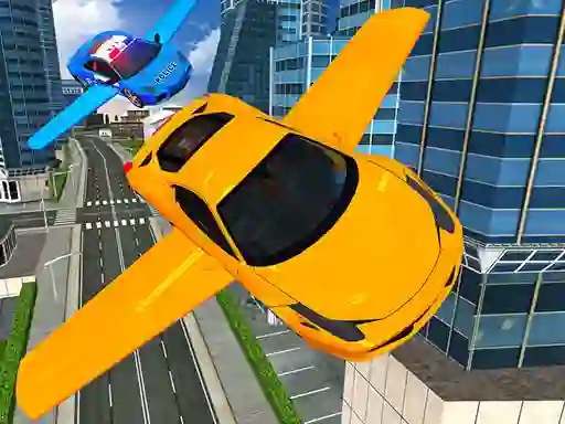 Permainan Flying Car Simulator 3D talian
