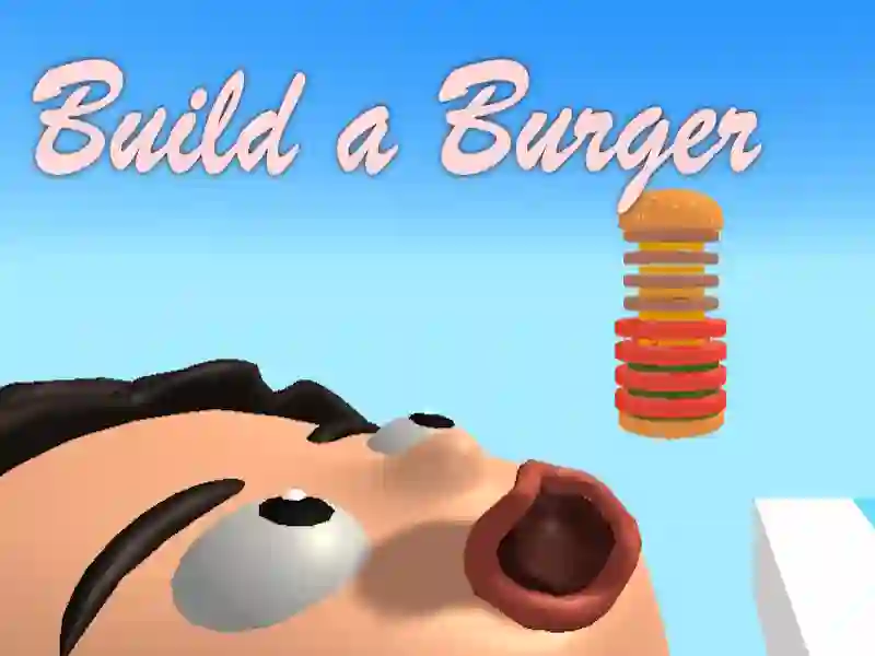 Permainan Build a Burger talian