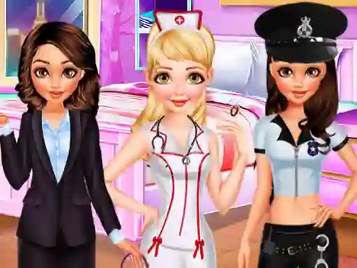 Permainan BFF Princess Career Photoshoot talian