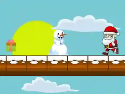 Permainan Running Santa talian