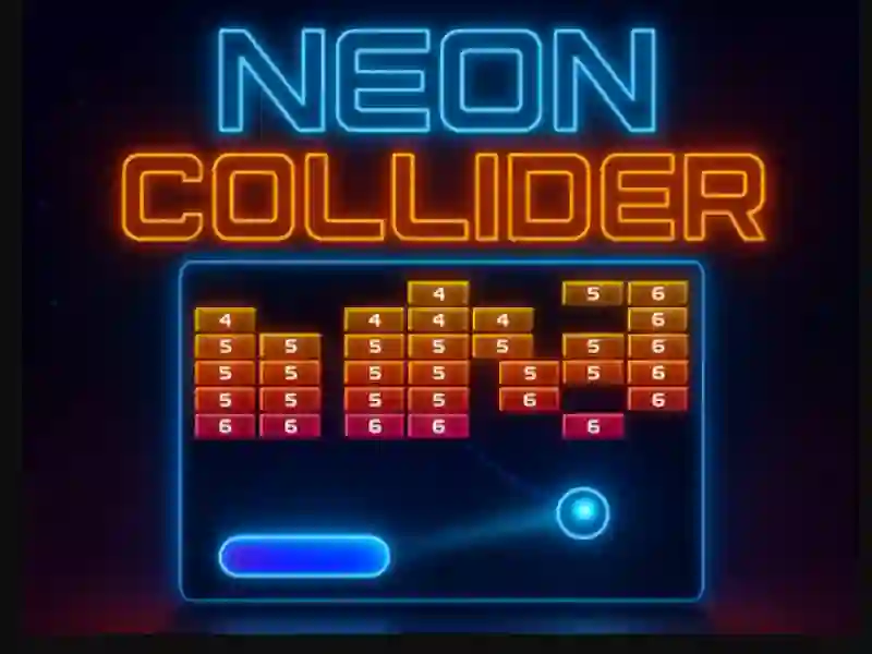Permainan Neon Collider talian