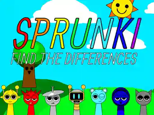 Permainan Sprunki Find The Differences talian