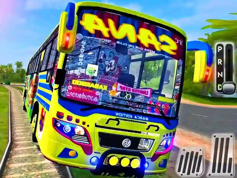 Permainan Indian Uphill Bus Simulator talian
